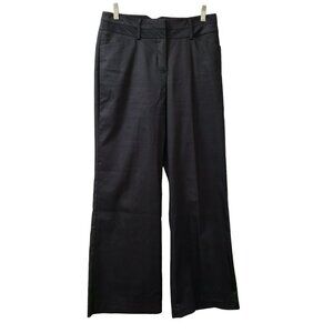 Harve Benard Black Trouser Pants, Women's 6, Straight Leg, Career Dressy Work